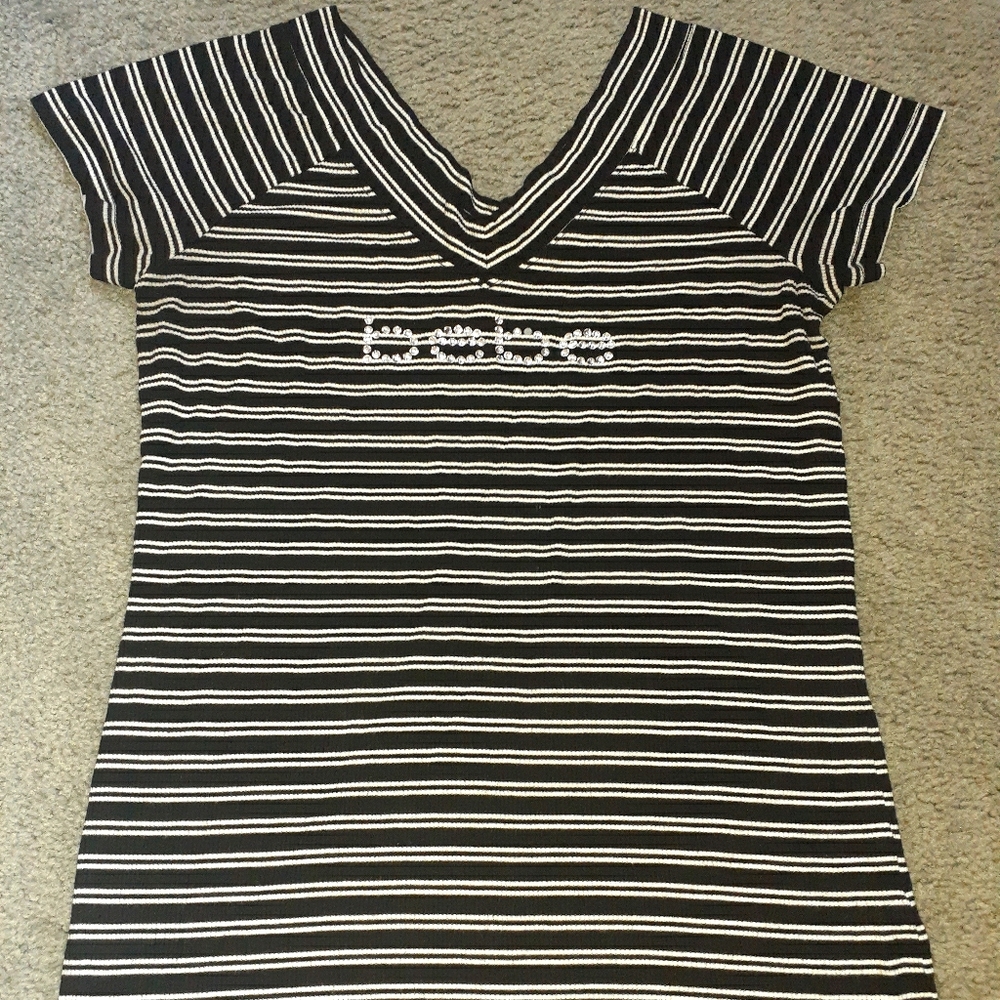 Bebe Striped Shirt